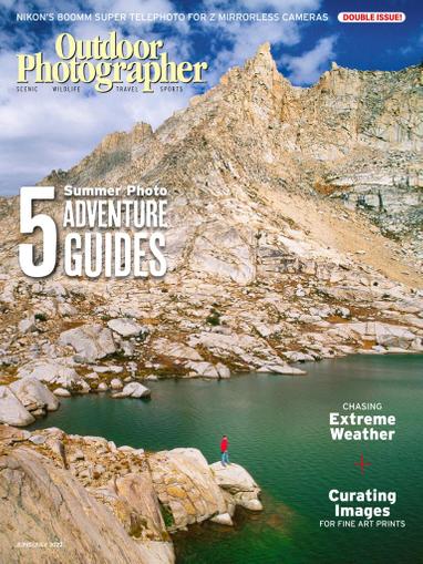 Outdoor Photographer Magazine June 1st, 2022 Issue Cover