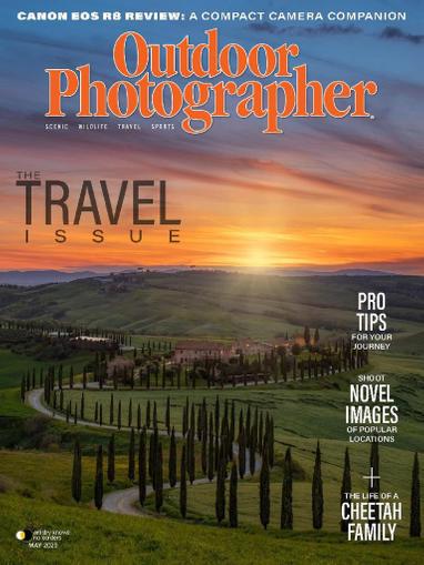 Outdoor Photographer Magazine May 1st, 2023 Issue Cover