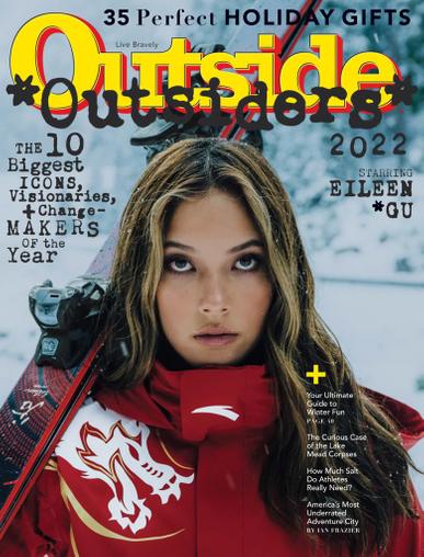 Outside Magazine November 22nd, 2022 Issue Cover