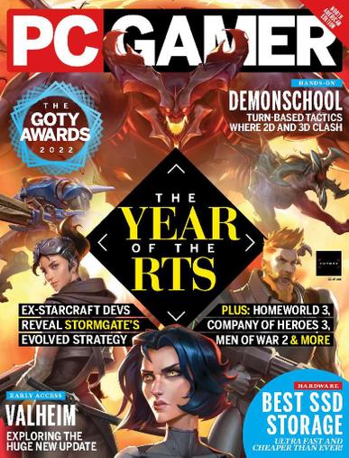 PC Gamer Magazine February 1st, 2023 Issue Cover