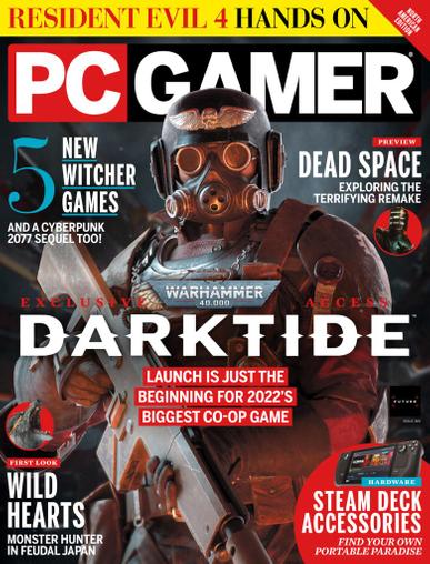 PC Gamer Magazine January 1st, 2023 Issue Cover