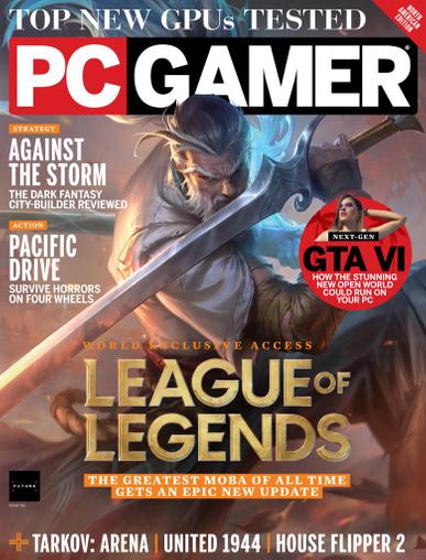 PC Gamer Magazine April 1st, 2024 Issue Cover