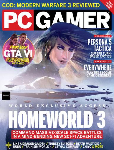 PC Gamer Magazine March 1st, 2024 Issue Cover