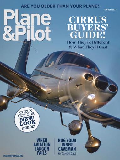 Plane & Pilot Magazine March 1st, 2022 Issue Cover