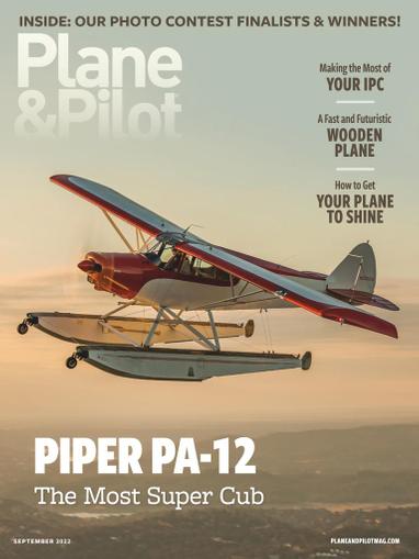 Plane & Pilot Magazine September 1st, 2022 Issue Cover