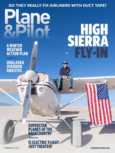 Plane & Pilot Magazine January 1st, 2023 Issue Cover