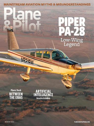 Plane & Pilot Magazine March 1st, 2023 Issue Cover