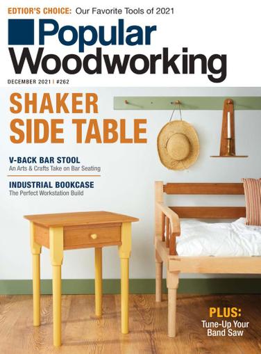Popular Woodworking Magazine November 1st, 2021 Issue Cover
