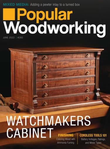 Popular Woodworking Magazine May 1st, 2022 Issue Cover