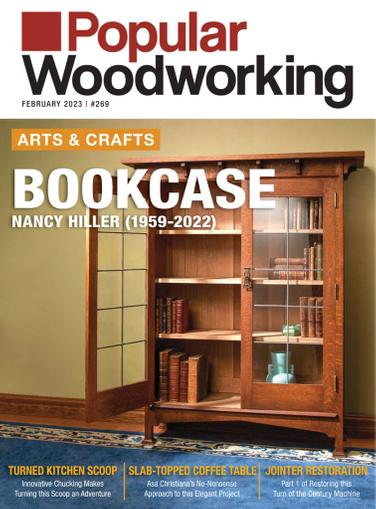 Popular Woodworking Magazine January 1st, 2023 Issue Cover