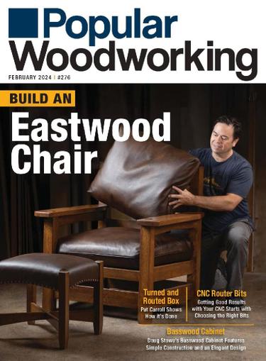 Popular Woodworking Magazine January 1st, 2024 Issue Cover