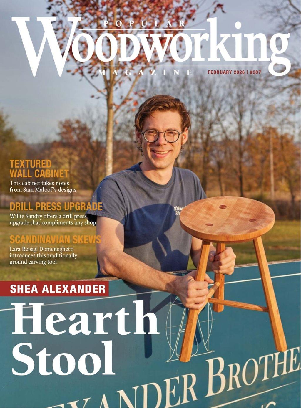 Popular Woodworking Magazine Subscription                    January 1st, 2026 Issue