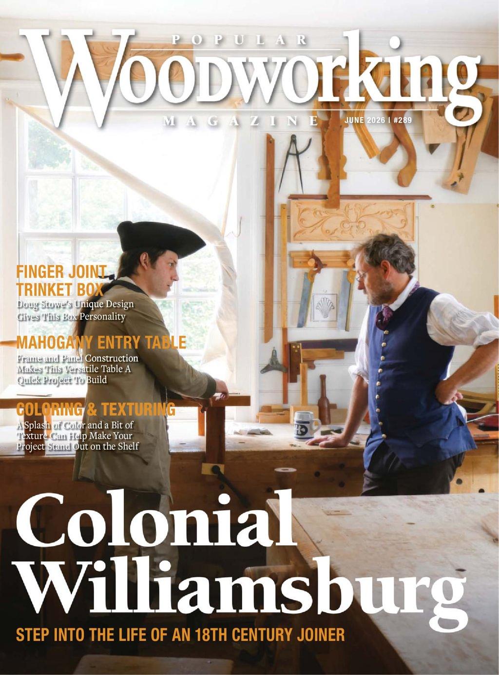 Popular Woodworking Magazine May 1st, 2026 Issue Cover