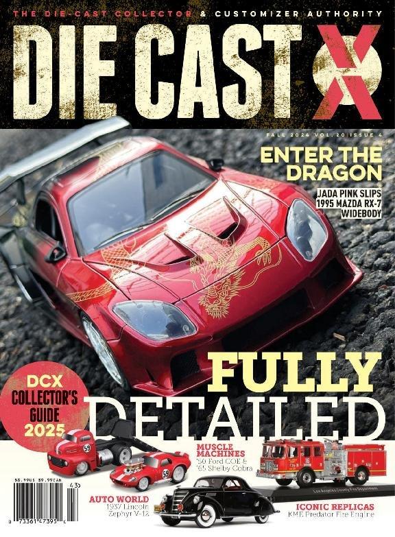 Die Cast X Magazine September 17th, 2024 Issue Cover