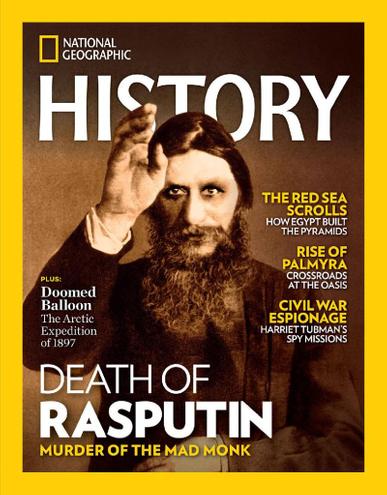 National Geographic History Magazine January 1st, 2024 Issue Cover