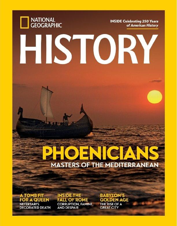 National Geographic History Magazine July 1st, 2025 Issue Cover