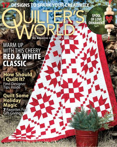 Quilters World Magazine December 1st, 2021 Issue Cover