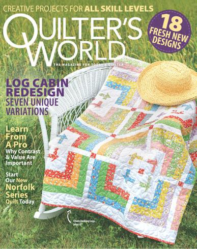 Quilters World Magazine March 1st, 2022 Issue Cover