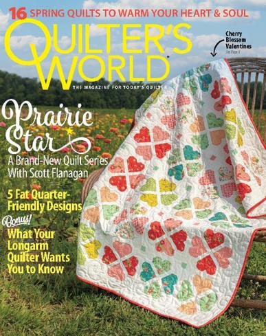 Quilters World Magazine December 7th, 2023 Issue Cover