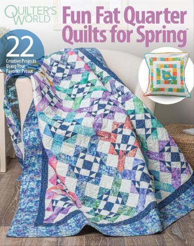 Quilters World Magazine January 19th, 2023 Issue Cover