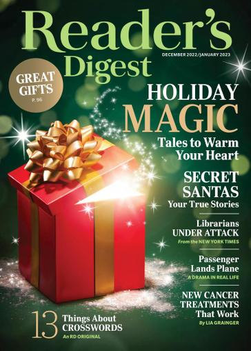 Reader's Digest Magazine December 1st, 2022 Issue Cover