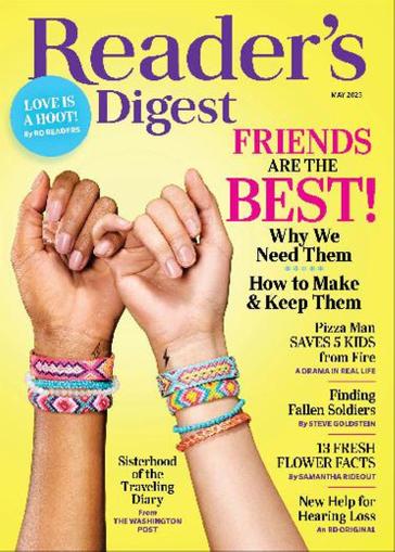 Reader's Digest Magazine May 1st, 2023 Issue Cover