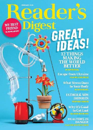 Reader's Digest Magazine February 1st, 2024 Issue Cover
