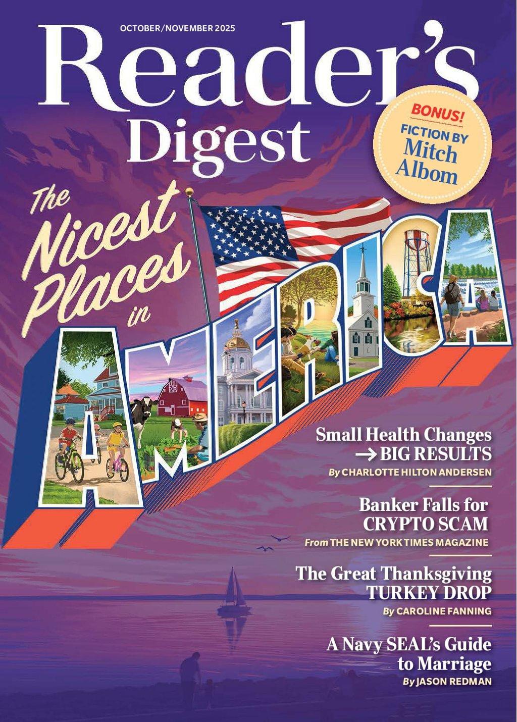 Reader's Digest Magazine Subscription                    October 1st, 2025 Issue