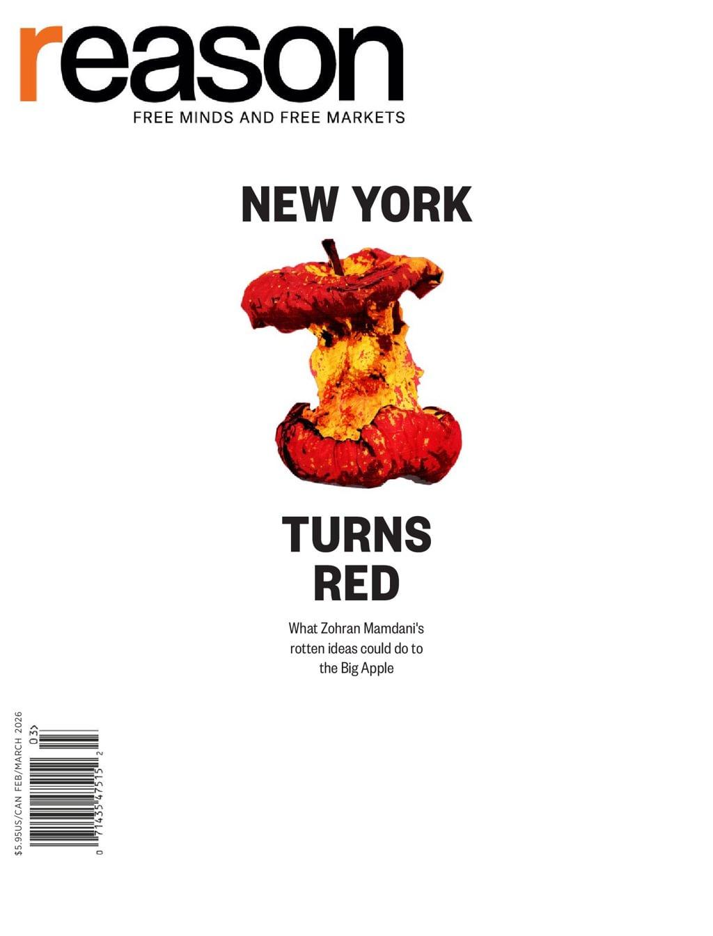 Reason Magazine February 1st, 2026 Issue Cover