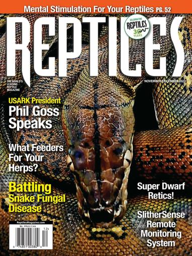 Reptiles Magazine Cover