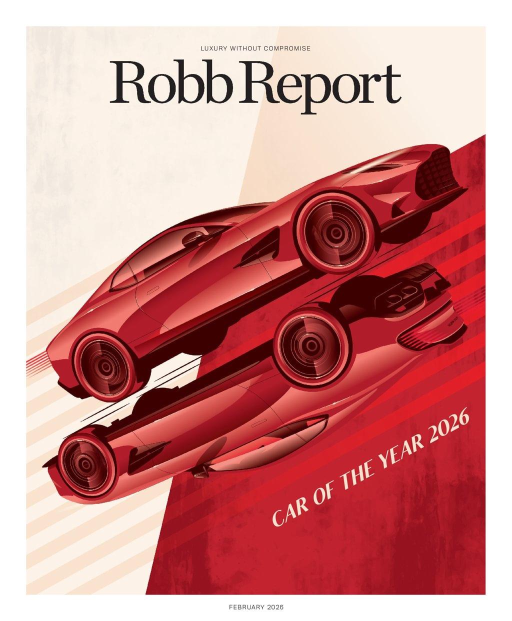 Robb Report Magazine February 1st, 2026 Issue Cover