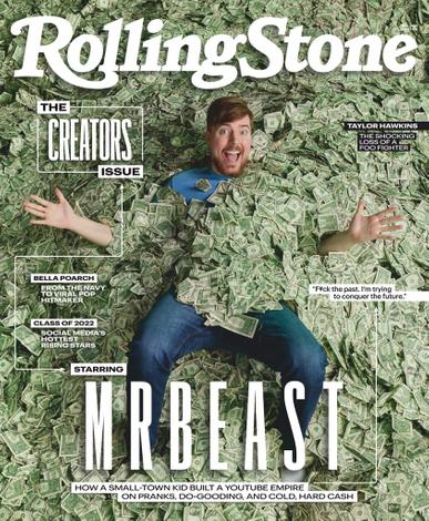 Rolling Stone Magazine May 1st, 2022 Issue Cover