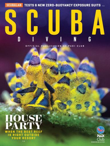 Scuba Diving Magazine July 1st, 2020 Issue Cover