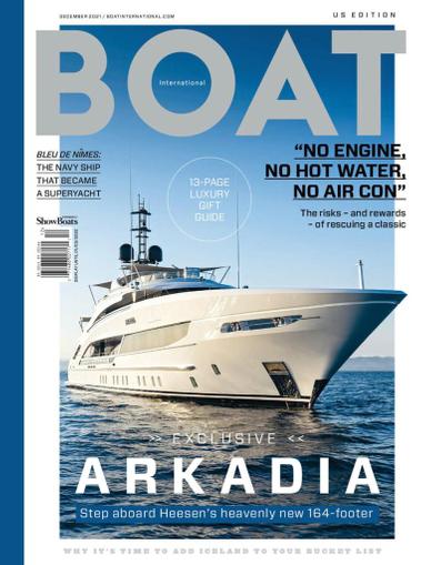 Showboats International Magazine December 1st, 2021 Issue Cover