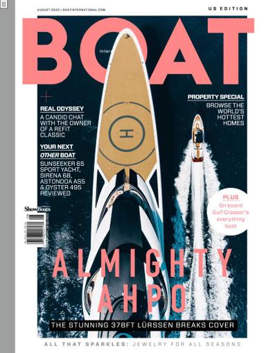 Showboats International Magazine August 1st, 2022 Issue Cover