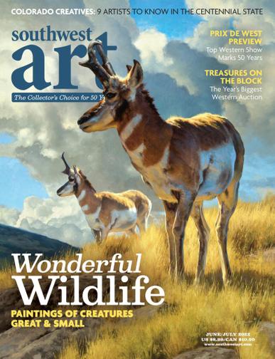 Southwest Art Magazine June 1st, 2022 Issue Cover