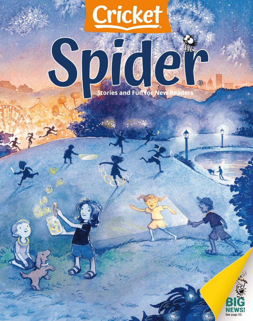Spider Magazine July 1st, 2025 Issue Cover