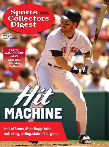 Sports Collectors Digest Magazine April 1st, 2024 Issue Cover