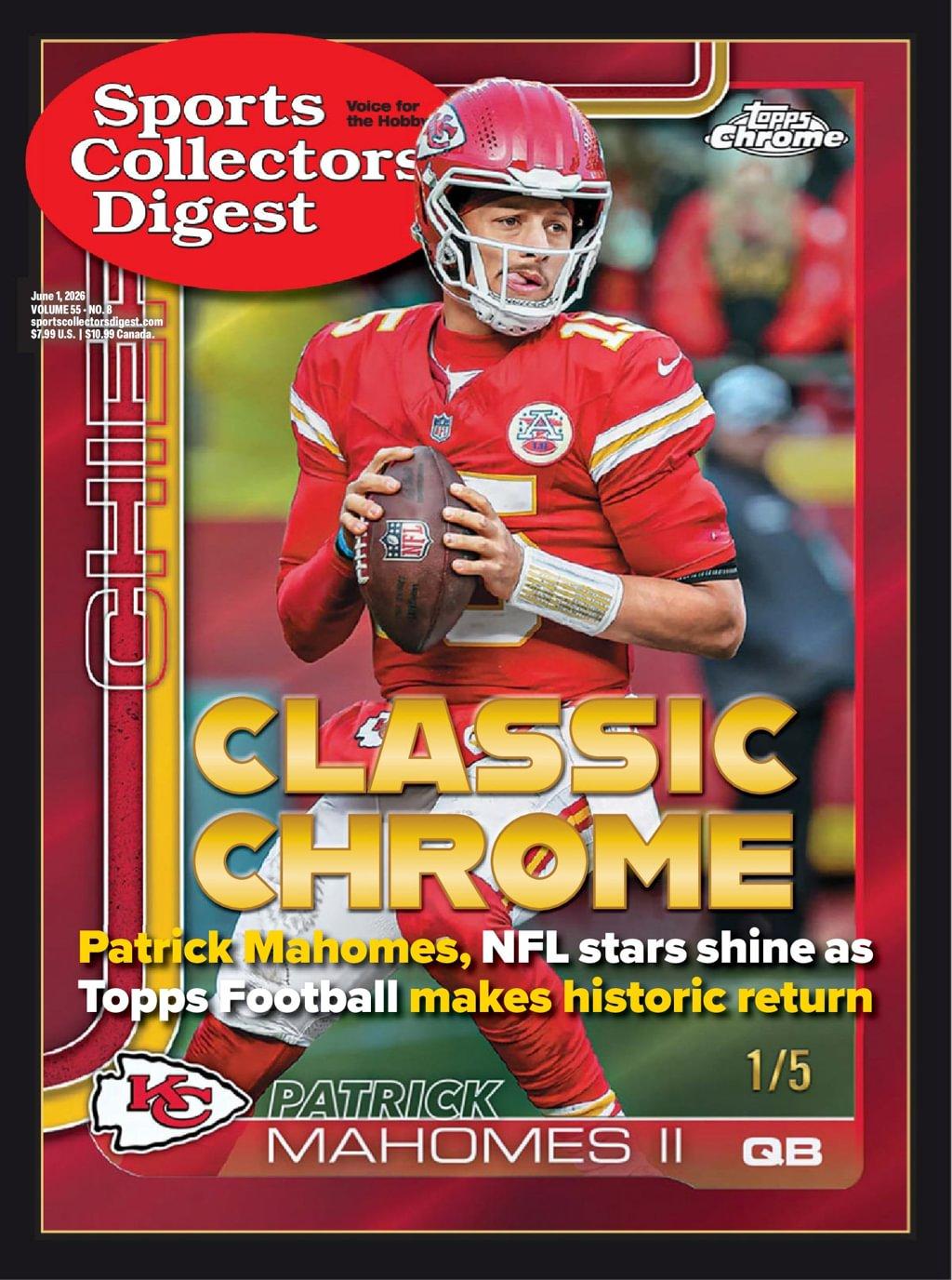 Sports Collectors Digest Magazine June 1st, 2026 Issue Cover
