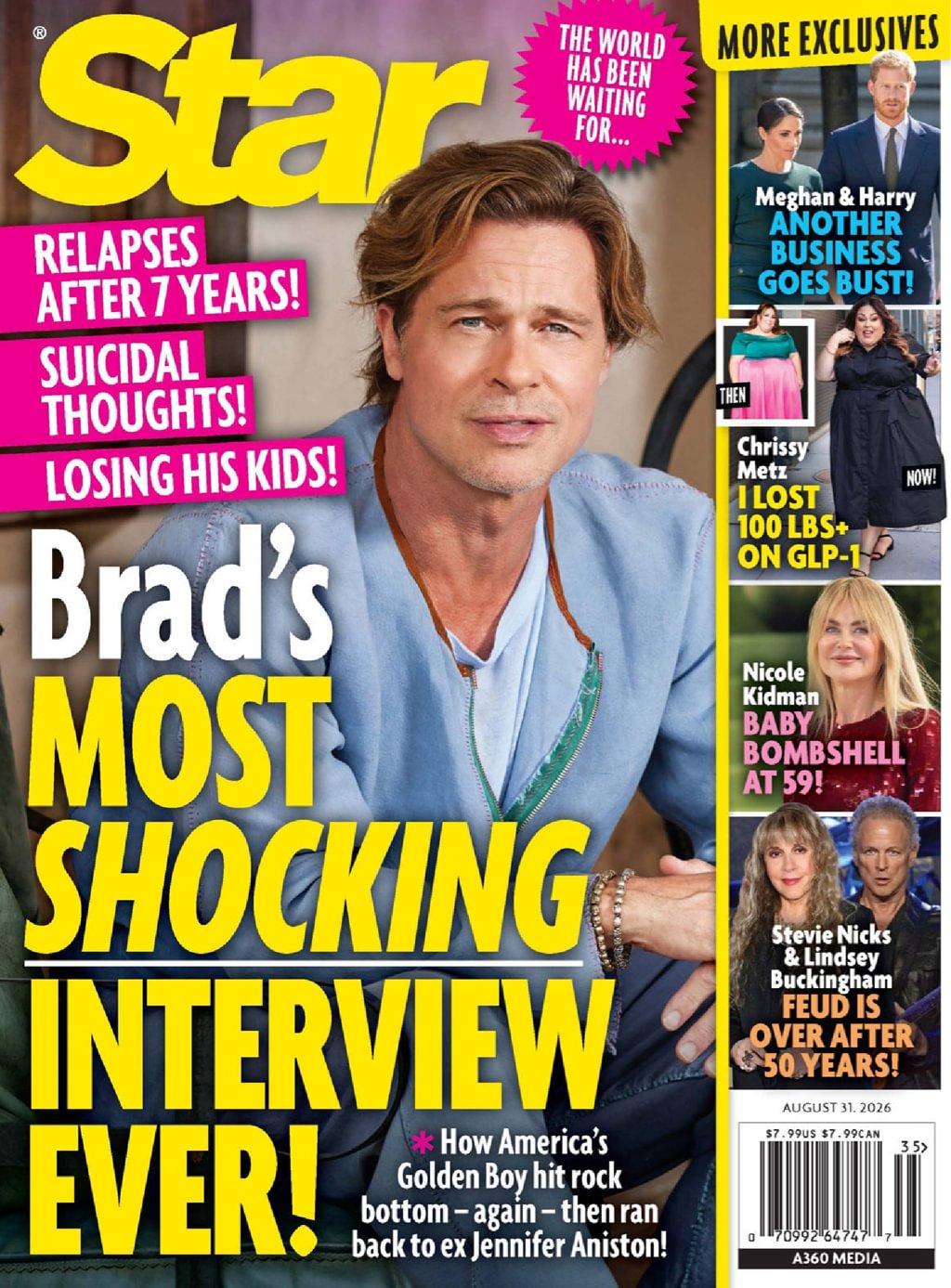 Star Magazine Subscription                    August 31st, 2026 Issue