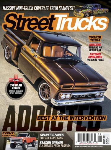 Street Trucks Magazine January 1st, 2022 Issue Cover