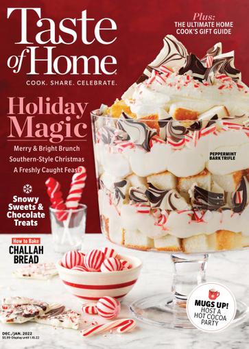 Taste of Home Magazine December 1st, 2021 Issue Cover