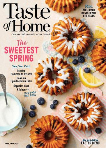 Taste of Home Magazine April 1st, 2023 Issue Cover