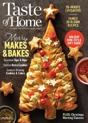Taste of Home Magazine December 1st, 2023 Issue Cover
