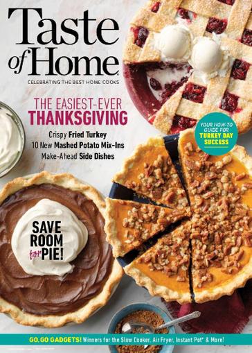 Taste of Home Magazine October 1st, 2023 Issue Cover