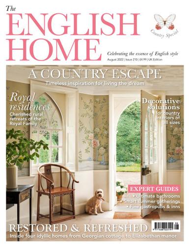 The English Home Magazine August 1st, 2022 Issue Cover