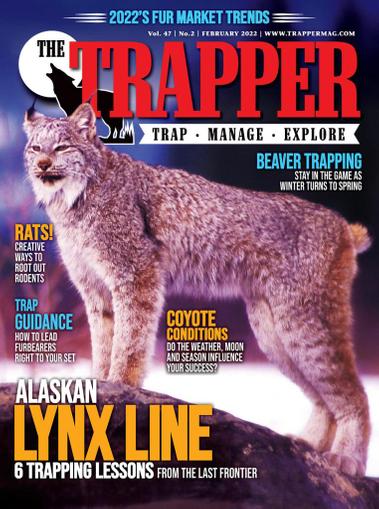 Trapper & Predator Caller Magazine February 1st, 2022 Issue Cover