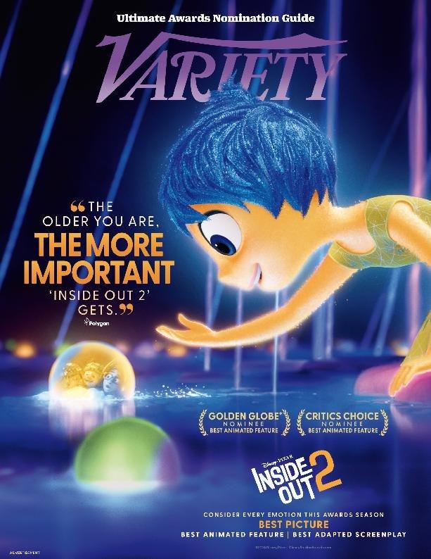 Variety Magazine Subscription                    December 20th, 2024 Issue