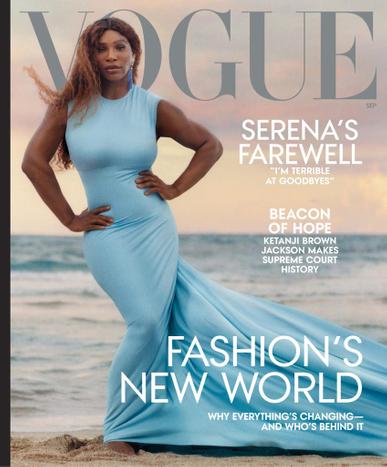 Vogue Magazine September 1st, 2022 Issue Cover