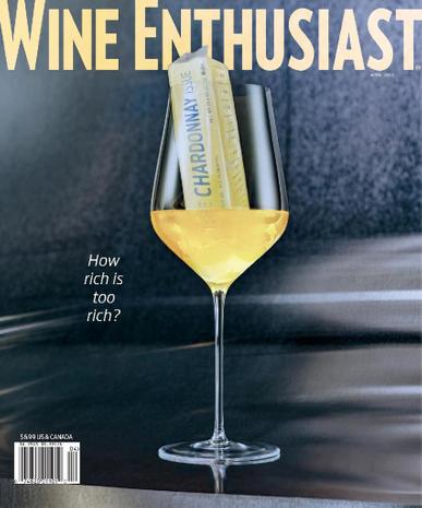 Wine Enthusiast Magazine April 1st, 2023 Issue Cover